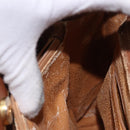 GUCCI Bamboo Hand Bag Leather Brown Gold 002 1095 0260 Auth ep15106-21