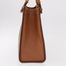 GUCCI Bamboo Hand Bag Leather Brown Gold 002 1095 0260 Auth ep15106-4