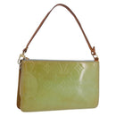 LOUIS VUITTON Monogram Vernis Lexington Pouch Baby Blue M91011 LV Auth ep15107-1