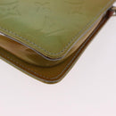 LOUIS VUITTON Monogram Vernis Lexington Pouch Baby Blue M91011 LV Auth ep15107-9
