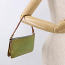 LOUIS VUITTON Monogram Vernis Lexington Pouch Baby Blue M91011 LV Auth ep15107-20