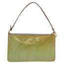 LOUIS VUITTON Monogram Vernis Lexington Pouch Baby Blue M91011 LV Auth ep15107-2