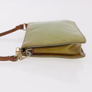 LOUIS VUITTON Monogram Vernis Lexington Pouch Baby Blue M91011 LV Auth ep15107-4