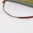 LOUIS VUITTON Monogram Vernis Lexington Pouch Baby Blue M91011 LV Auth ep15107-7