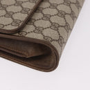GUCCI GG Supreme Shoulder Bag PVC Beige Gold 904 02 050 Auth ep15108-10