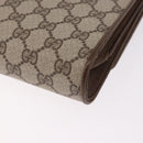 GUCCI GG Supreme Shoulder Bag PVC Beige Gold 904 02 050 Auth ep15108-13