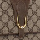 GUCCI GG Supreme Shoulder Bag PVC Beige Gold 904 02 050 Auth ep15108-14