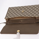 GUCCI GG Supreme Shoulder Bag PVC Beige Gold 904 02 050 Auth ep15108-15