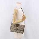 GUCCI GG Supreme Shoulder Bag PVC Beige Gold 904 02 050 Auth ep15108-23