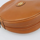 GUCCI Shoulder Bag Leather Brown Gold 007 37 5575 Auth ep15110-11