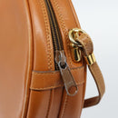 GUCCI Shoulder Bag Leather Brown Gold 007 37 5575 Auth ep15110-14
