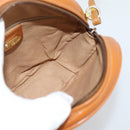 GUCCI Shoulder Bag Leather Brown Gold 007 37 5575 Auth ep15110-18