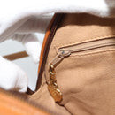 GUCCI Shoulder Bag Leather Brown Gold 007 37 5575 Auth ep15110-20