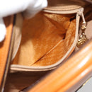 GUCCI Shoulder Bag Leather Brown Gold 007 37 5575 Auth ep15110-21
