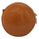 GUCCI Shoulder Bag Leather Brown Gold 007 37 5575 Auth ep15110-3