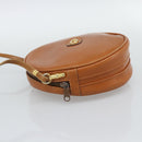 GUCCI Shoulder Bag Leather Brown Gold 007 37 5575 Auth ep15110-4