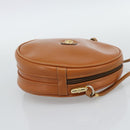GUCCI Shoulder Bag Leather Brown Gold 007 37 5575 Auth ep15110-5
