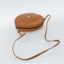 GUCCI Shoulder Bag Leather Brown Gold 007 37 5575 Auth ep15110-7