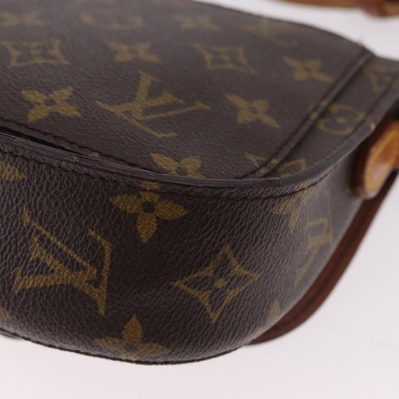 LOUIS VUITTON Monogram Saint Cloud PM Shoulder Bag M51244 LV Auth ep15111A