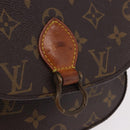 LOUIS VUITTON Monogram Saint Cloud PM Shoulder Bag M51244 LV Auth ep15111A-17