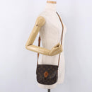 LOUIS VUITTON Monogram Saint Cloud PM Shoulder Bag M51244 LV Auth ep15111A-23