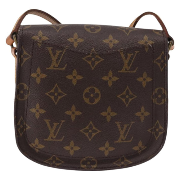 LOUIS VUITTON Monogram Saint Cloud PM Shoulder Bag M51244 LV Auth ep15111A
