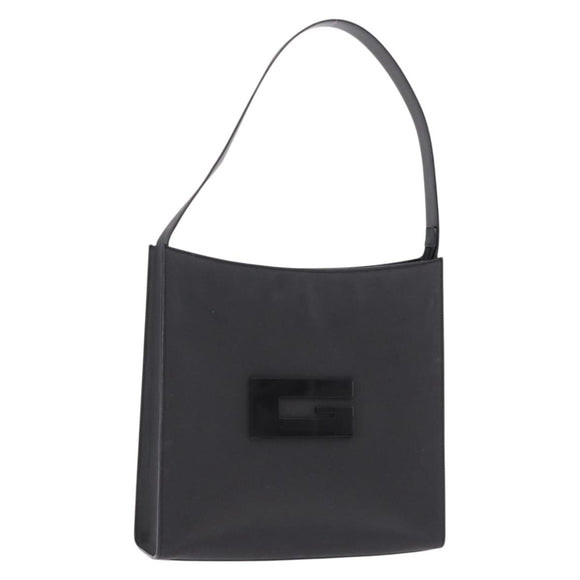 GUCCI Shoulder Bag PVC Canvas Black 001 3066 Auth ep15112