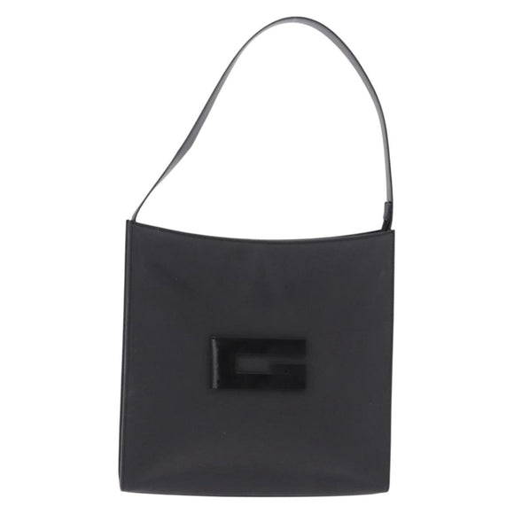 GUCCI Shoulder Bag PVC Canvas Black 001 3066 Auth ep15112