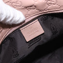 GUCCI GG Canvas Guccissima Tote Bag Leather Beige Gold 211137 Auth ep15114A-18