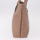 GUCCI GG Canvas Guccissima Tote Bag Leather Beige Gold 211137 Auth ep15114A-5