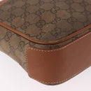 GUCCI GG Canvas Shoulder Bag Beige Gold Auth ep15115-10