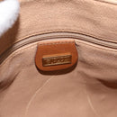GUCCI GG Canvas Shoulder Bag Beige Gold Auth ep15115-19