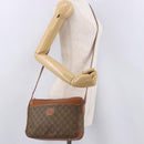 GUCCI GG Canvas Shoulder Bag Beige Gold Auth ep15115-25