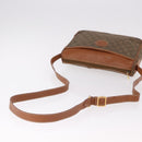 GUCCI GG Canvas Shoulder Bag Beige Gold Auth ep15115-8