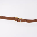 GUCCI GG Canvas Shoulder Bag Beige Gold Auth ep15115-9