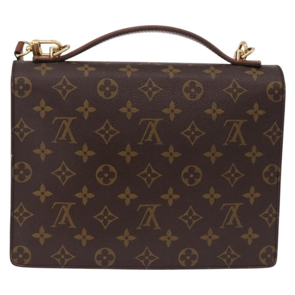 LOUIS VUITTON Monogram Monceau 26 Hand Bag 2way M51187 LV Auth ep15116