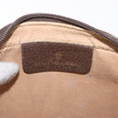 GUCCI GG Supreme Web Sherry Line Bag PVC Beige Gold 116 02 089 Auth ep15117-16
