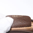 GUCCI GG Supreme Web Sherry Line Bag PVC Beige Gold 116 02 089 Auth ep15117-21