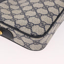 GUCCI GG Supreme Shoulder Bag PVC Navy Gold 007 56 0095 Auth ep15119-15