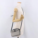 GUCCI GG Supreme Shoulder Bag PVC Navy Gold 007 56 0095 Auth ep15119-22