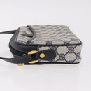 GUCCI GG Supreme Shoulder Bag PVC Navy Gold 007 56 0095 Auth ep15119-4