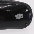 GUCCI Bamboo Hand Bag Patent Leather Black Silver 002 1817 0413 Auth ep15120-6