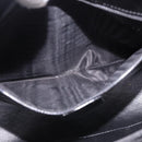 GUCCI Bamboo Hand Bag Patent Leather Black Silver 002 1817 0413 Auth ep15120-21
