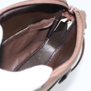 Burberrys Nova Check Shoulder Bag Canvas Beige Gold Auth ep15123-17