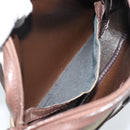 Burberrys Nova Check Shoulder Bag Canvas Beige Gold Auth ep15123-19