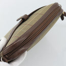 Burberrys Nova Check Shoulder Bag Canvas Beige Gold Auth ep15123-6