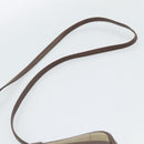 Burberrys Nova Check Shoulder Bag Canvas Beige Gold Auth ep15123-8