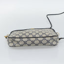 GUCCI GG Supreme Shoulder Bag PVC Navy Gold 97 02 068 Auth ep15124-9
