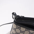 GUCCI GG Supreme Sherry Line Shoulder Bag PVC Navy Gold 39 02 026 Auth ep15125-9
