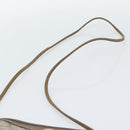 GUCCI GG Supreme Shoulder Bag PVC Beige Gold 97 02 068 Auth ep15126-8